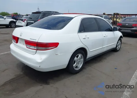 2003 Honda Accord 2.4 Lx from USA, damaged, VIN JHMCM56353C001727